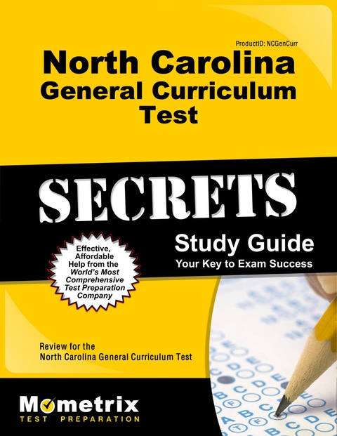 Cover image for book North Carolina General Curriculum Test Secrets Study Guide