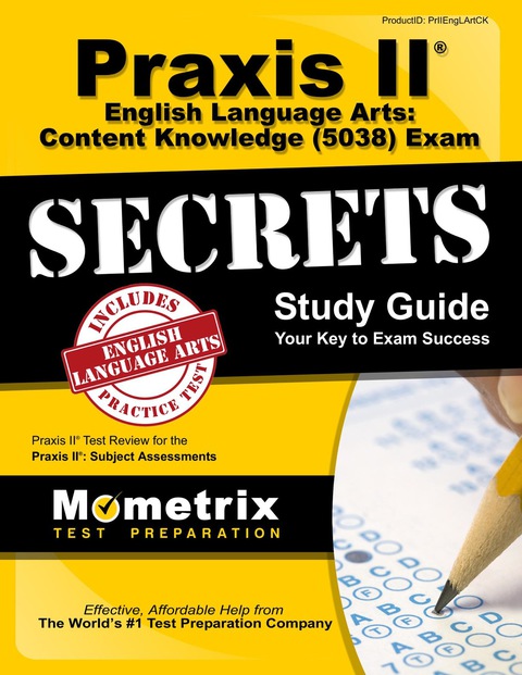 Cover image for book Praxis II English Language Arts: Content Knowledge (5038) Exam Secrets Study Guide