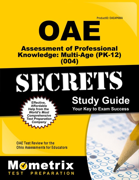 Cover image for book OAE Assessment of Professional Knowledge: Multi-Age (PK-12) (004) Secrets Study Guide