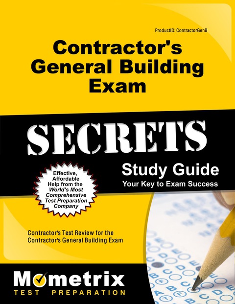 Cover image for book Contractor's General Building Exam Secrets Study Guide