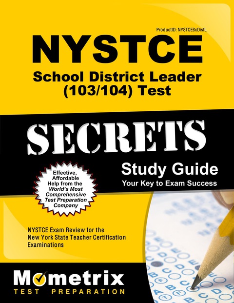 Cover image for book NYSTCE School District Leader (103/104) Test Secrets Study Guide