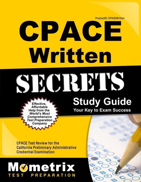 Cover image for book CPACE Written Secrets Study Guide