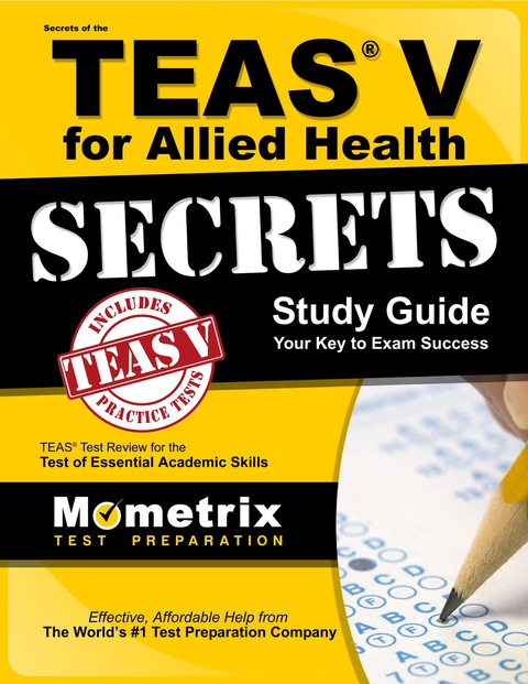 Cover image for book Secrets of the TEAS V for Allied Health Study Guide