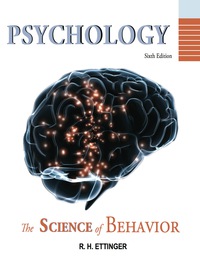 Psychology: The Science Of Behavior 6th Edition | 9781517801472 ...