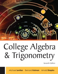 College Algebra and Trigonometry 7th edition | 9781517801571 ...