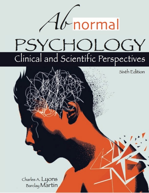 Cover image for book Abnormal Psychology: Clinical and Scientific Perspectives