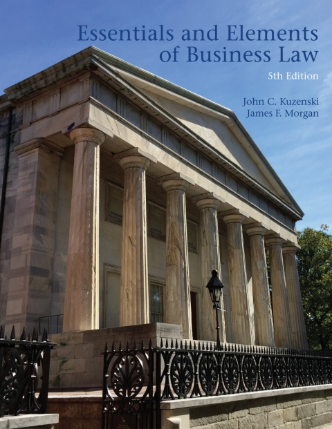 Cover image for book Essentials and Elements of Business Law
