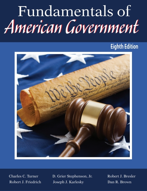 Cover image for book Fundamentals of American Government