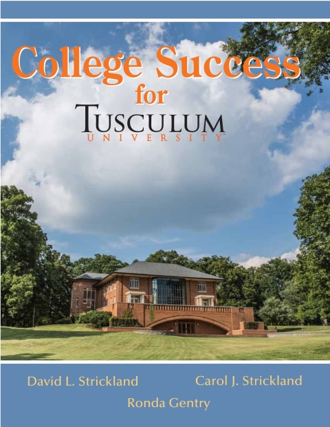 Cover image for book College Success for Tusculum University