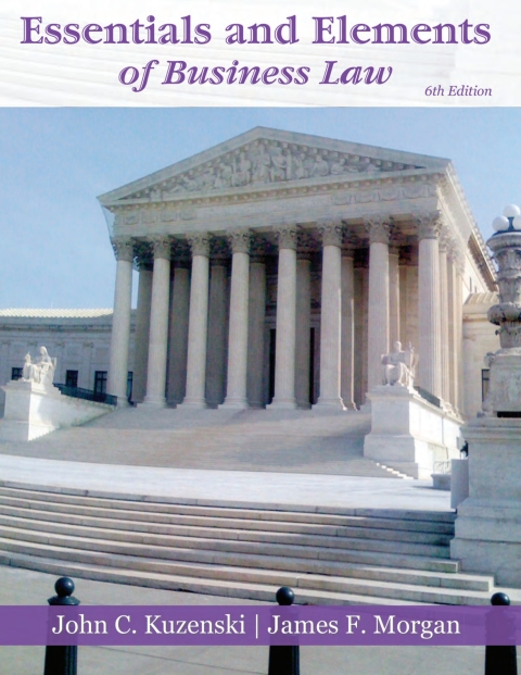 Cover image for book Essentials and Elements of Business Law