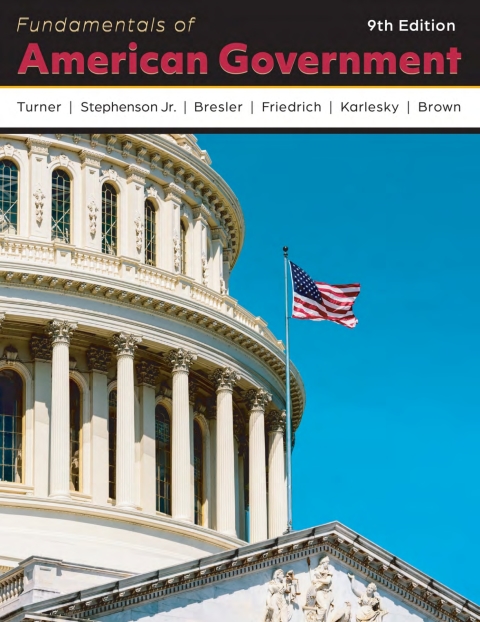 Cover image for book Fundamentals of American Government