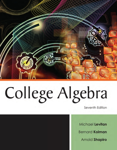Cover image for book College Algebra
