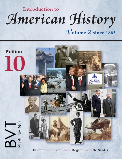 Cover image for book Introduction to American History Volume 2