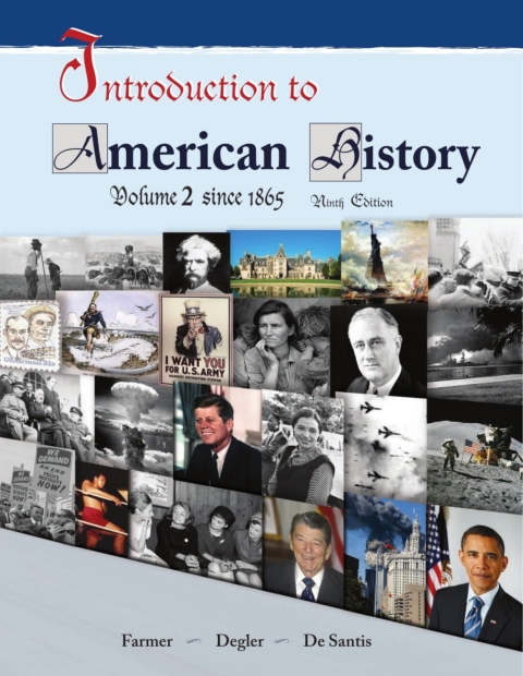 Cover image for book Introduction to American History Volume 2