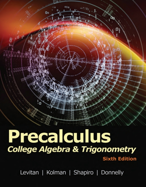 Cover image for book Precalculus: College Algebra & Trigonometry