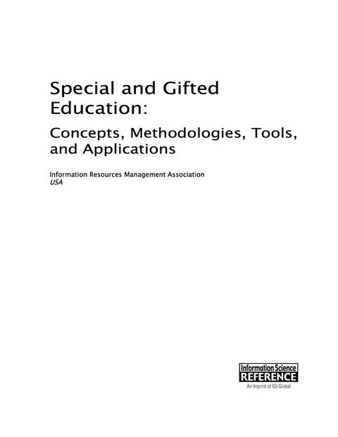 Cover image for book Special and Gifted Education