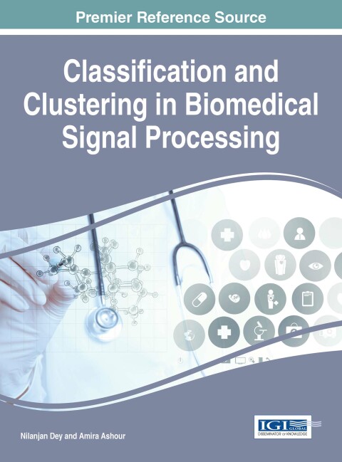 Cover image for book Classification and Clustering in Biomedical Signal Processing