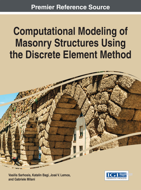 Cover image for book Computational Modeling of Masonry Structures Using the Discrete Element Method