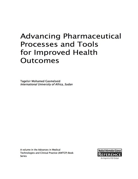 Cover image for book Advancing Pharmaceutical Processes and Tools for Improved Health Outcomes