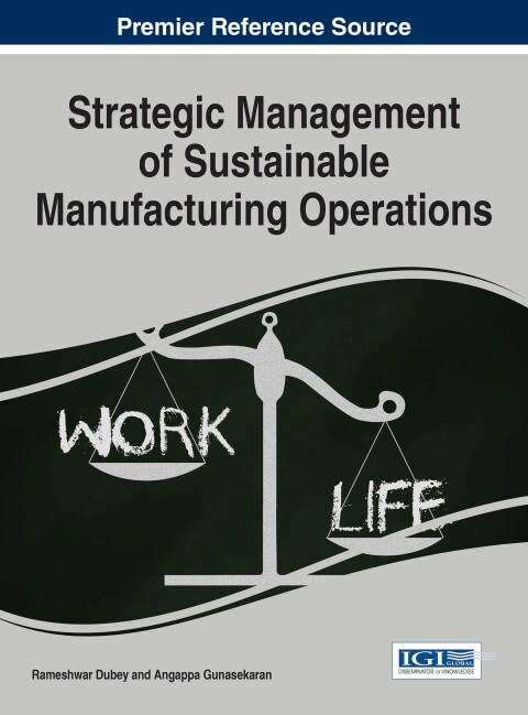 Cover image for book Strategic Management of Sustainable Manufacturing Operations