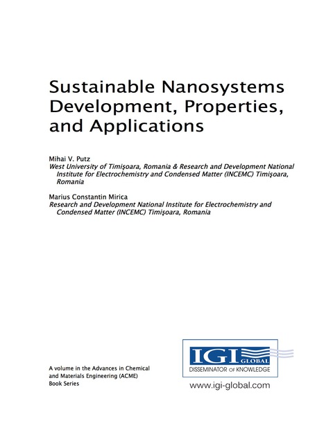 Cover image for book Sustainable Nanosystems Development, Properties, and Applications