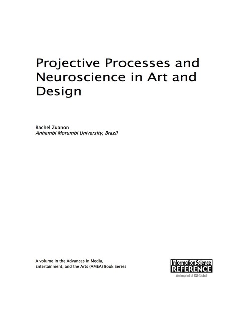 Cover image for book Projective Processes and Neuroscience in Art and Design