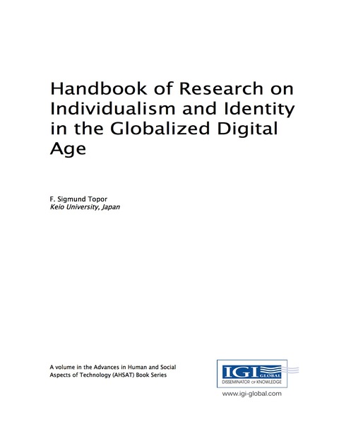Cover image for book Handbook of Research on Individualism and Identity in the Globalized Digital Age