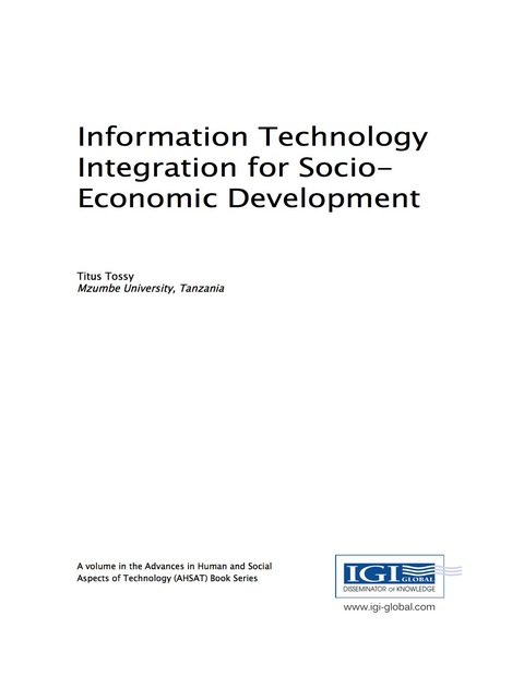 Cover image for book Information Technology Integration for Socio-Economic Development