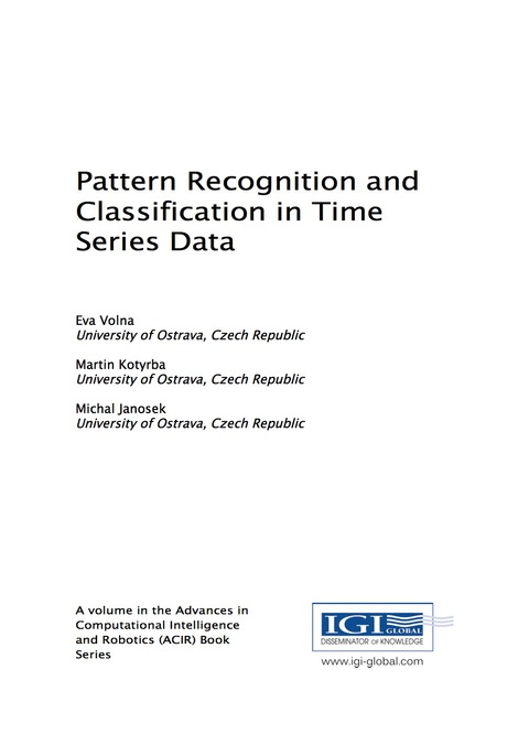 Cover image for book Pattern Recognition and Classification in Time Series Data