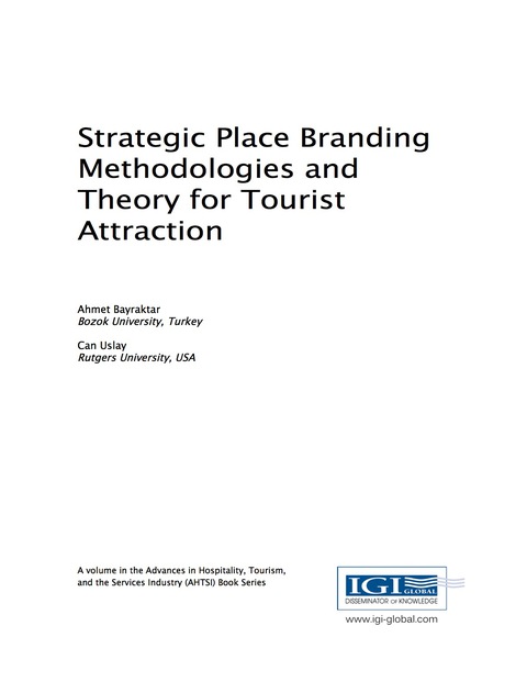 Cover image for book Strategic Place Branding Methodologies and Theory for Tourist Attraction
