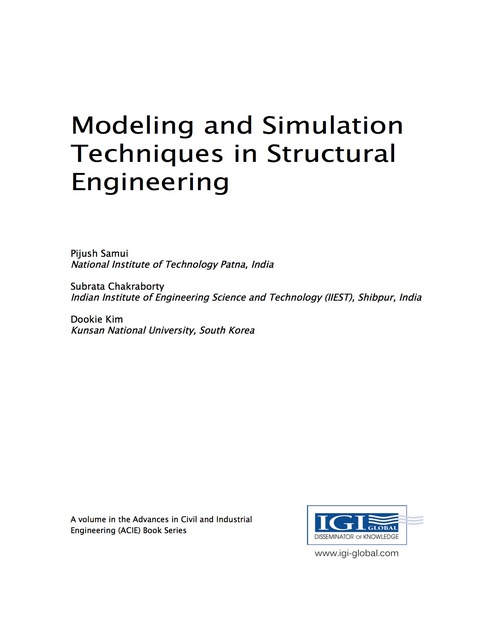 Cover image for book Modeling and Simulation Techniques in Structural Engineering