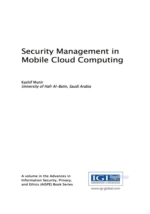 Cover image for book Security Management in Mobile Cloud Computing