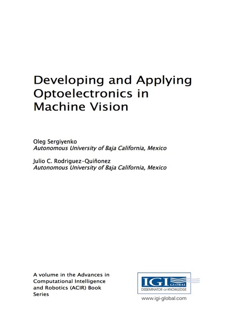 Cover image for book Developing and Applying Optoelectronics in Machine Vision