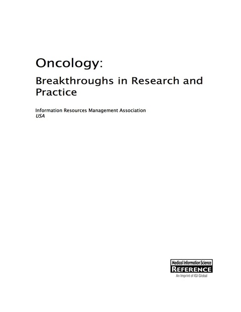 Cover image for book Oncology: Breakthroughs in Research and Practice