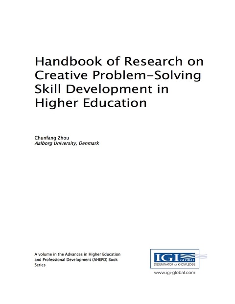 Cover image for book Handbook of Research on Creative Problem-Solving Skill Development in Higher Education