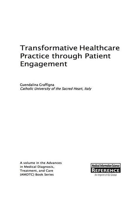 Cover image for book Transformative Healthcare Practice through Patient Engagement