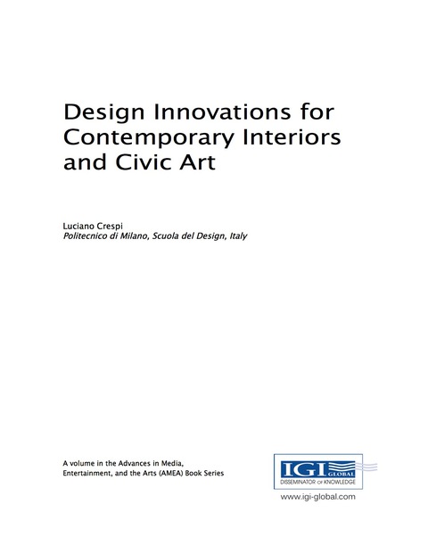 Cover image for book Design Innovations for Contemporary Interiors and Civic Art