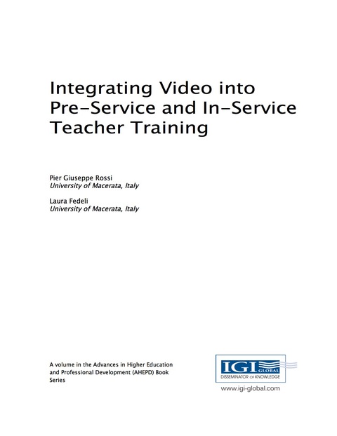 Cover image for book Integrating Video into Pre-Service and In-Service Teacher Training