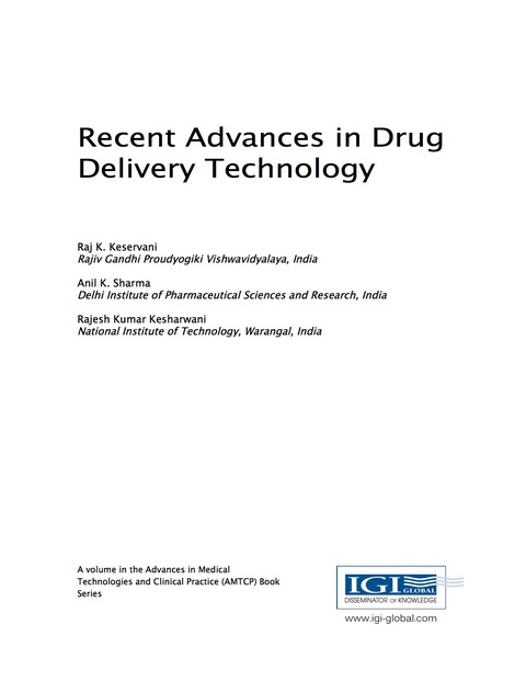 Cover image for book Recent Advances in Drug Delivery Technology