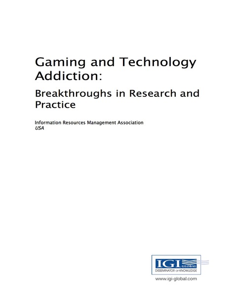 Cover image for book Gaming and Technology Addiction: Breakthroughs in Research and Practice