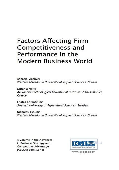 Cover image for book Factors Affecting Firm Competitiveness and Performance in the Modern Business World