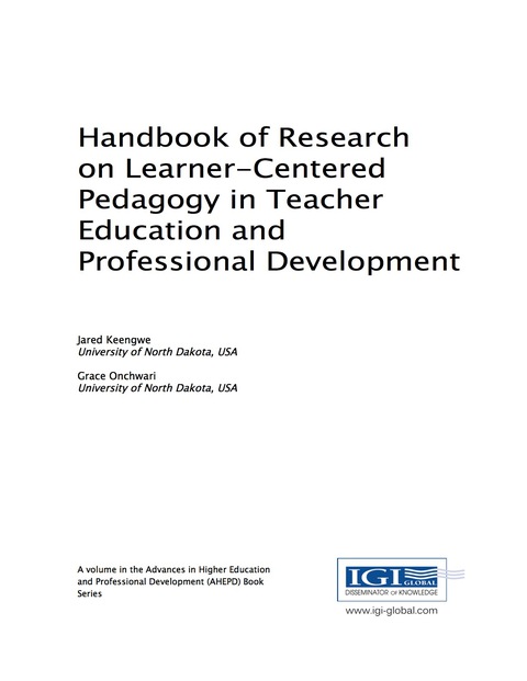 Cover image for book Handbook of Research on Learner-Centered Pedagogy in Teacher Education and Professional Development