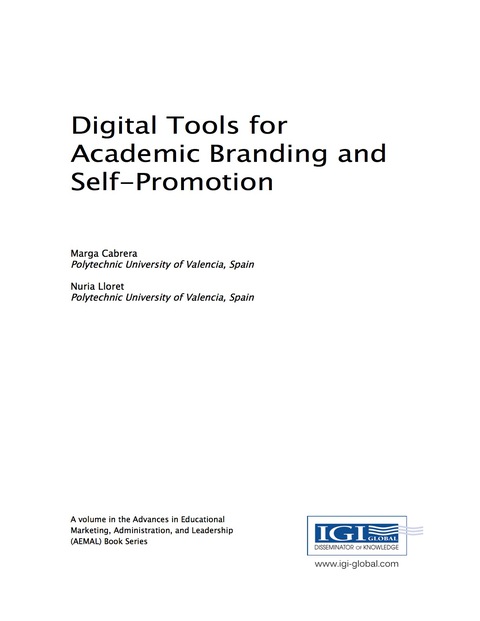 Cover image for book Digital Tools for Academic Branding and Self-Promotion
