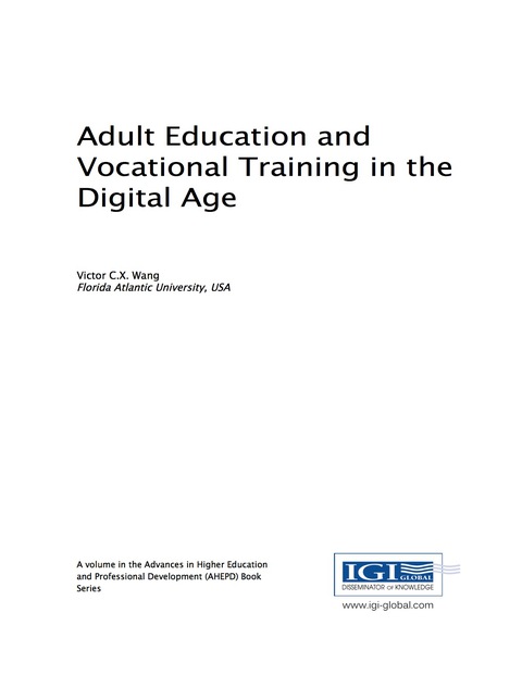 Cover image for book Adult Education and Vocational Training in the Digital Age