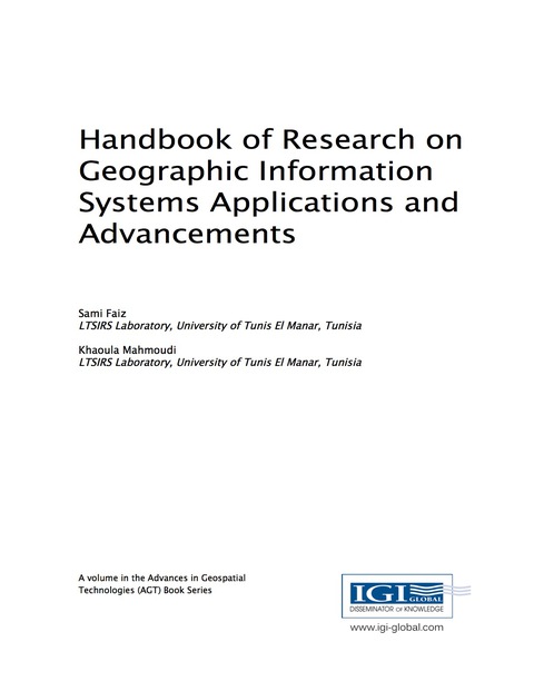 Cover image for book Handbook of Research on Geographic Information Systems Applications and Advancements