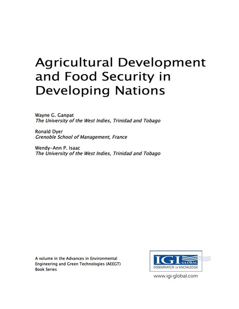 Cover image for book Agricultural Development and Food Security in Developing Nations
