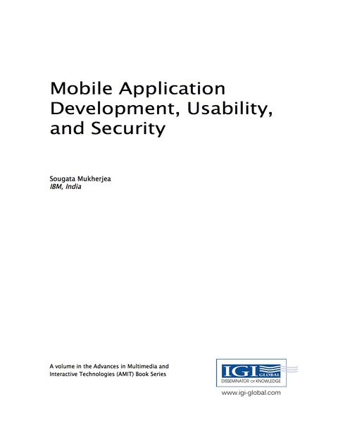 Cover image for book Mobile Application Development, Usability, and Security
