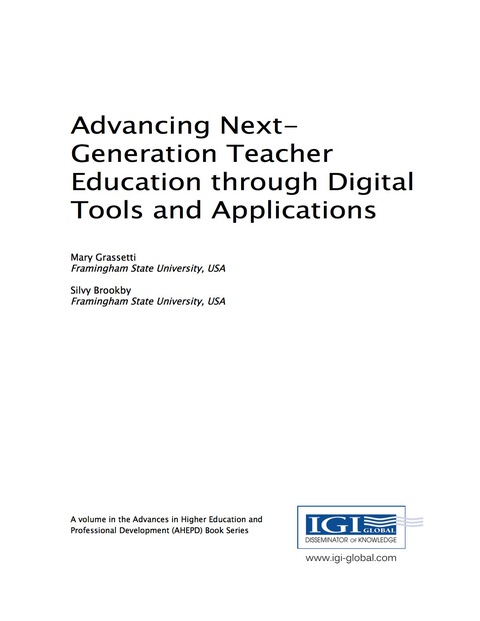 Cover image for book Advancing Next-Generation Teacher Education through Digital Tools and Applications