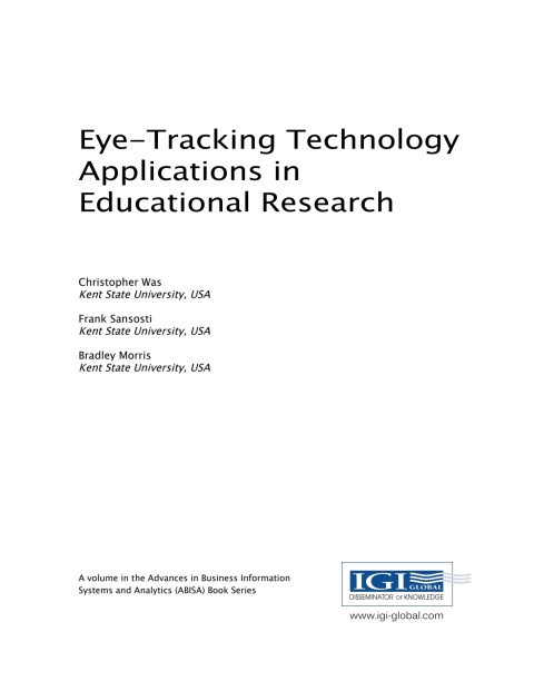 Cover image for book Eye-Tracking Technology Applications in Educational Research