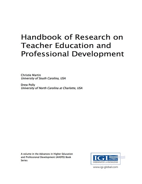 Cover image for book Handbook of Research on Teacher Education and Professional Development